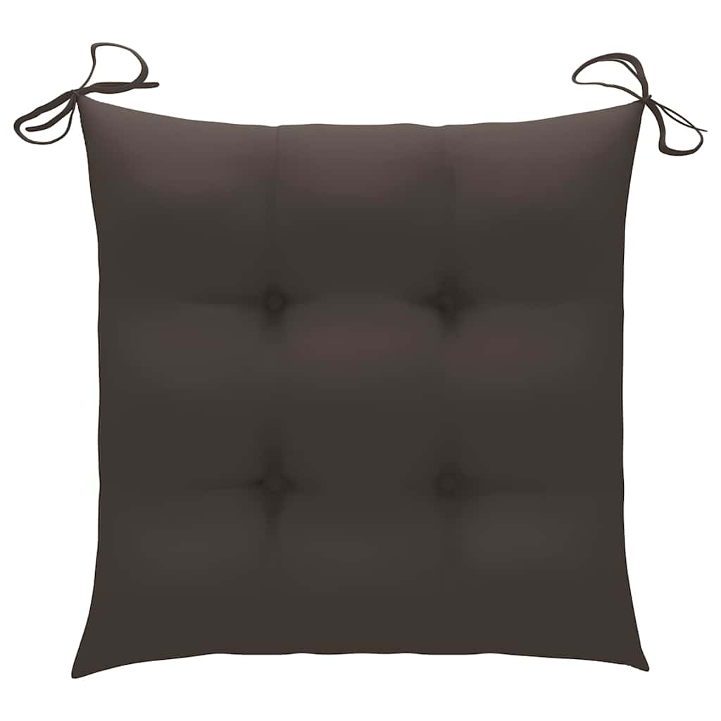 Πτυσσόμενες Καρέκλες με Μαξιλάρια 6 τεμ. από Μασίφ Ξύλο Teak – εικόνα προϊόντος 8