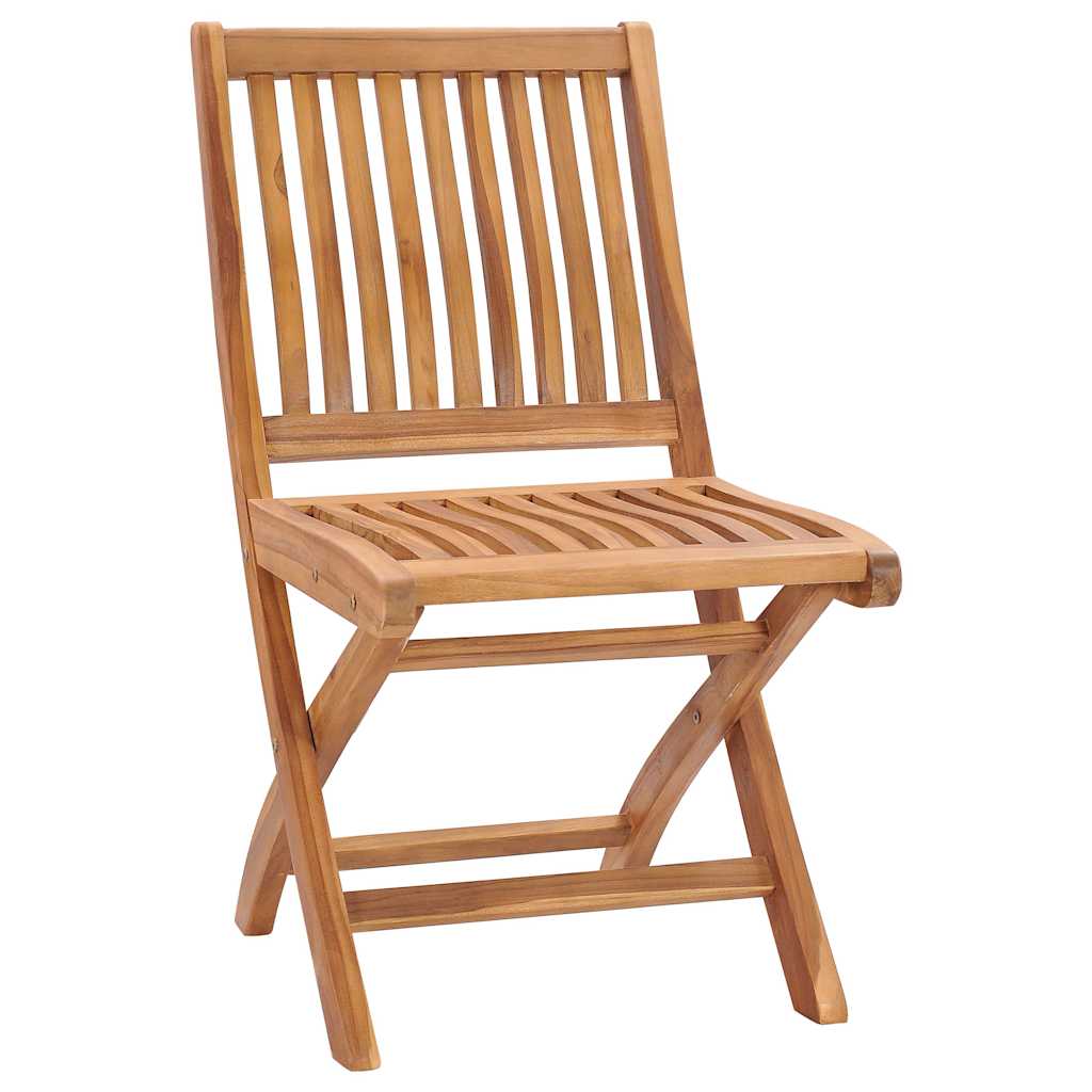 Πτυσσόμενες Καρέκλες με Μαξιλάρια 6 τεμ. από Μασίφ Ξύλο Teak – εικόνα προϊόντος 4