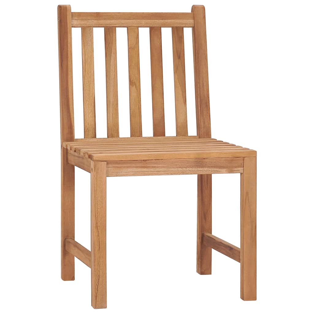Καρέκλες Κήπου 8 τεμάχια από Μασίφ Ξύλο Teak με Μαξιλάρια – εικόνα προϊόντος 5