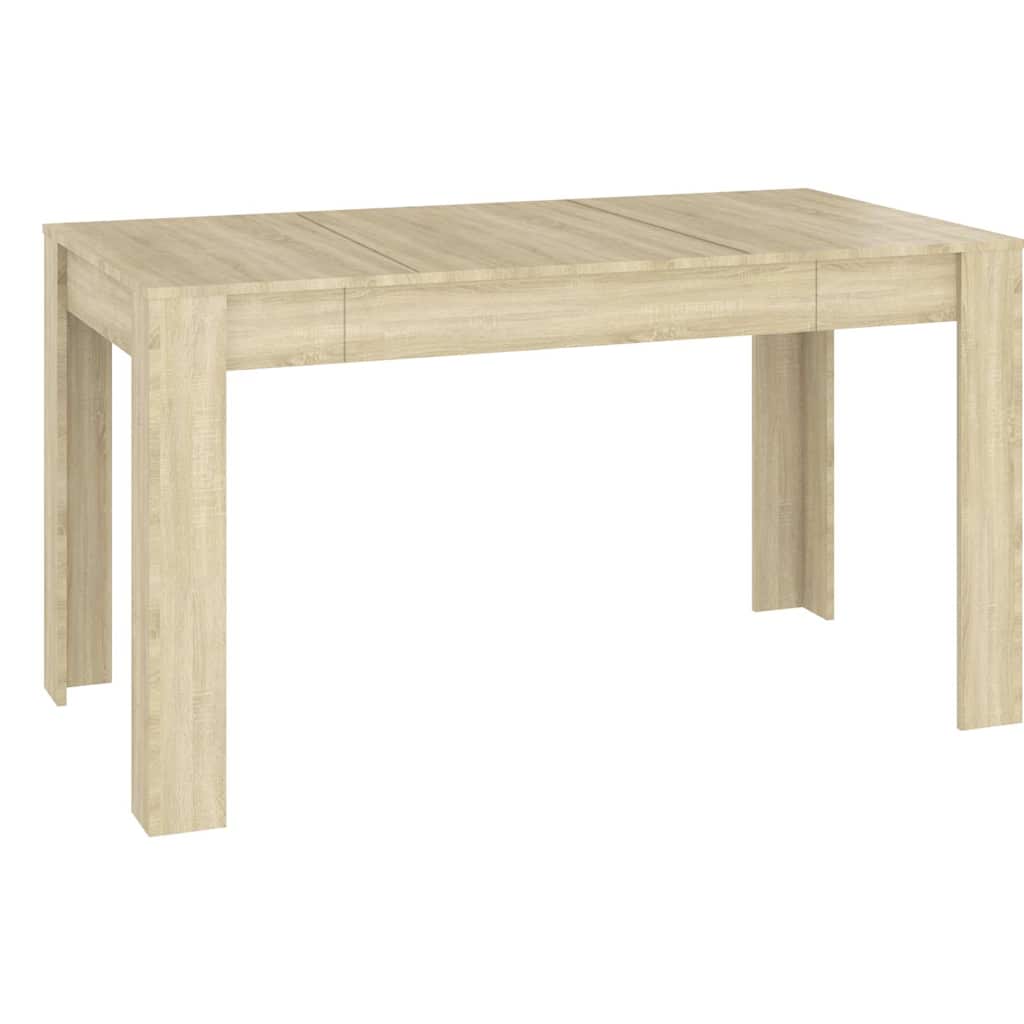Τραπεζαρία Sonoma Δρυς 140 x 74,5 x 76 εκ. Επεξεργασμένο Ξύλο