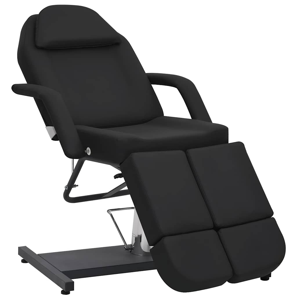 Καρέκλα Αισθητικής Μαύρη 180 x 62 x 78 εκ. από Συνθετικό Δέρμα