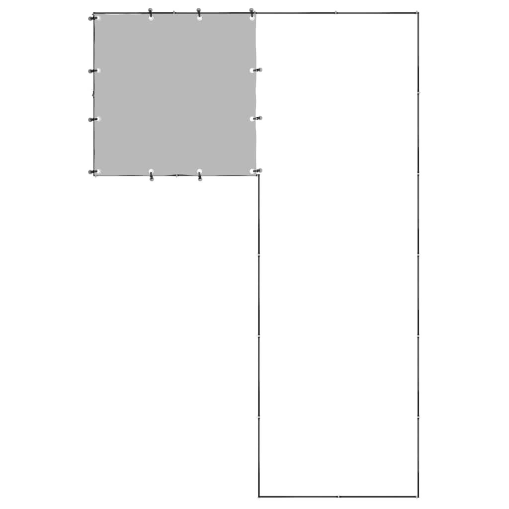 Σπιτάκι Σκύλου Μαύρο 4,84 μ² Ατσάλινο