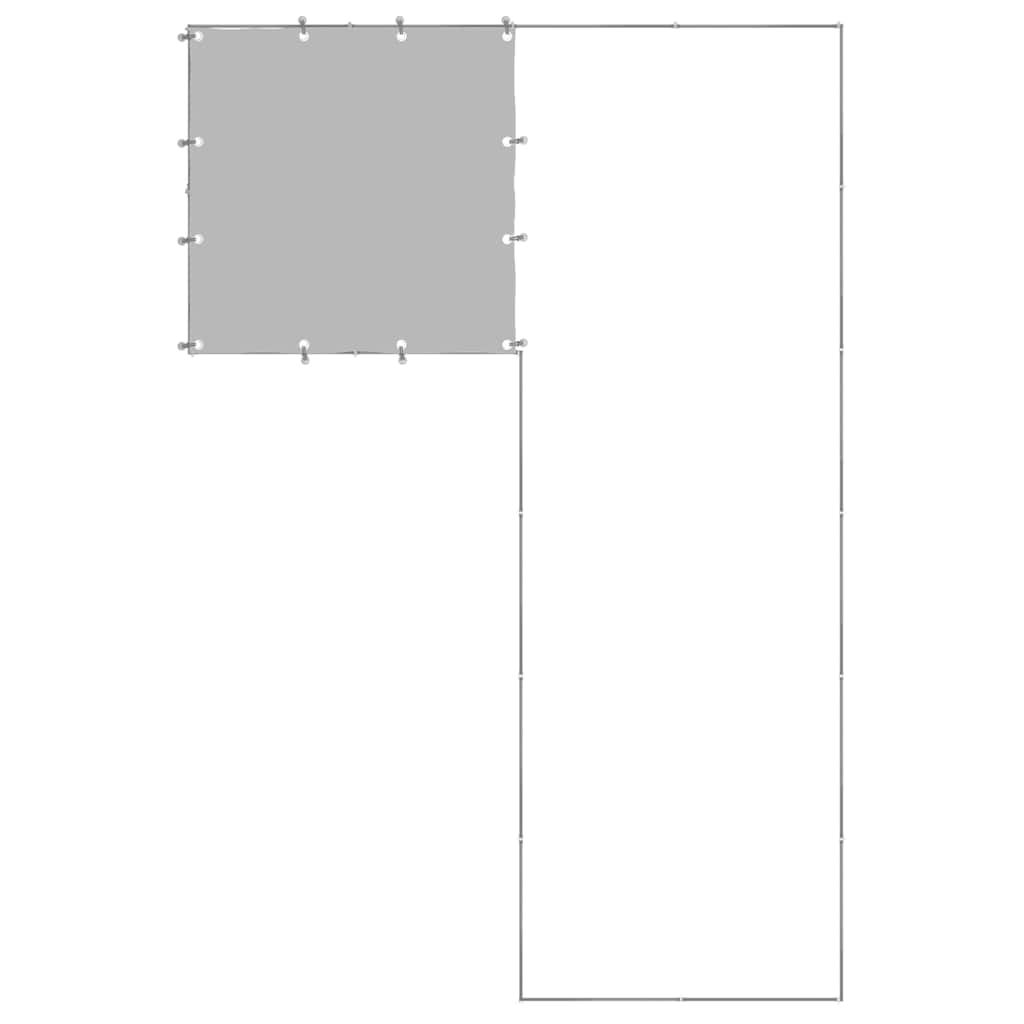 Σπιτάκι Σκύλου Ασημί 4,84 μ² Ατσάλινο
