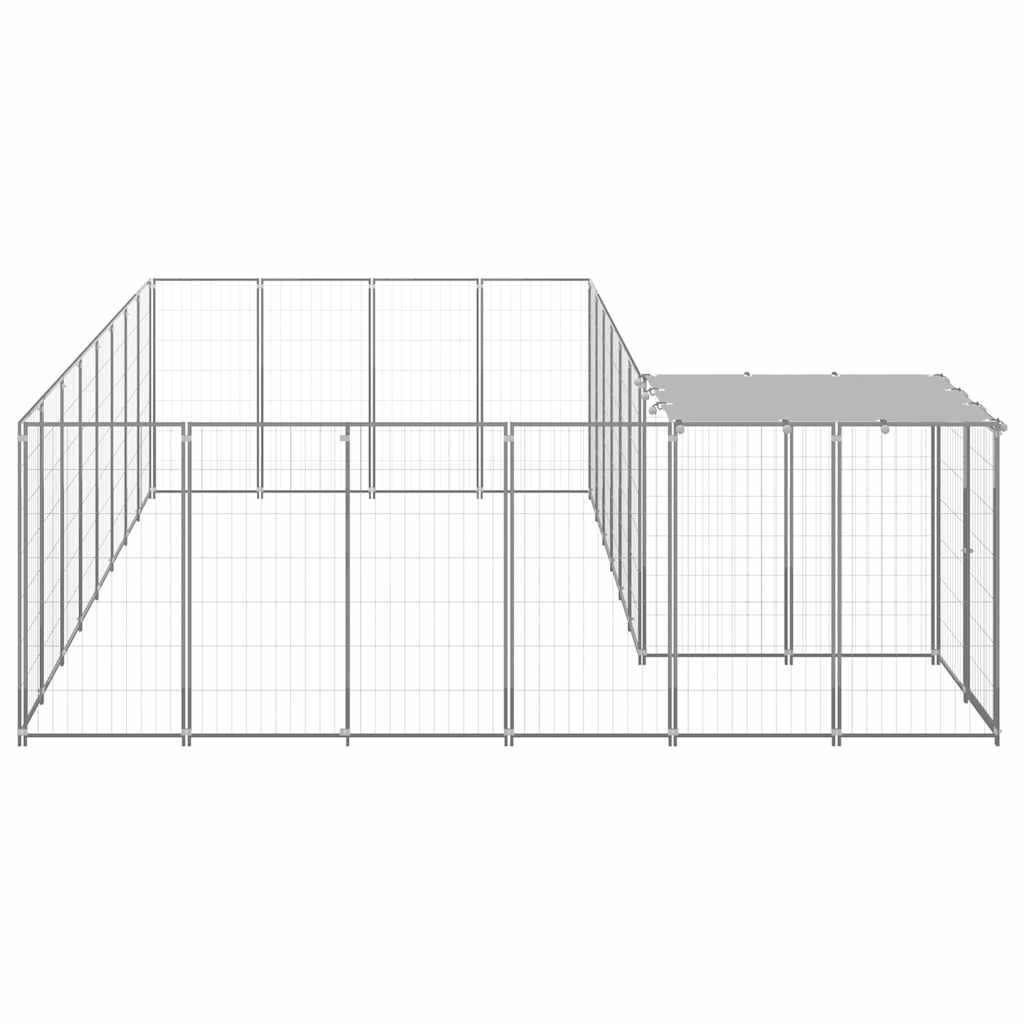 Σπιτάκι Σκύλου Ασημί 10,89 μ² Ατσάλινο