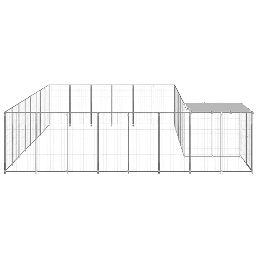 Σπιτάκι Σκύλου Ασημί 15,73 μ² Ατσάλινο