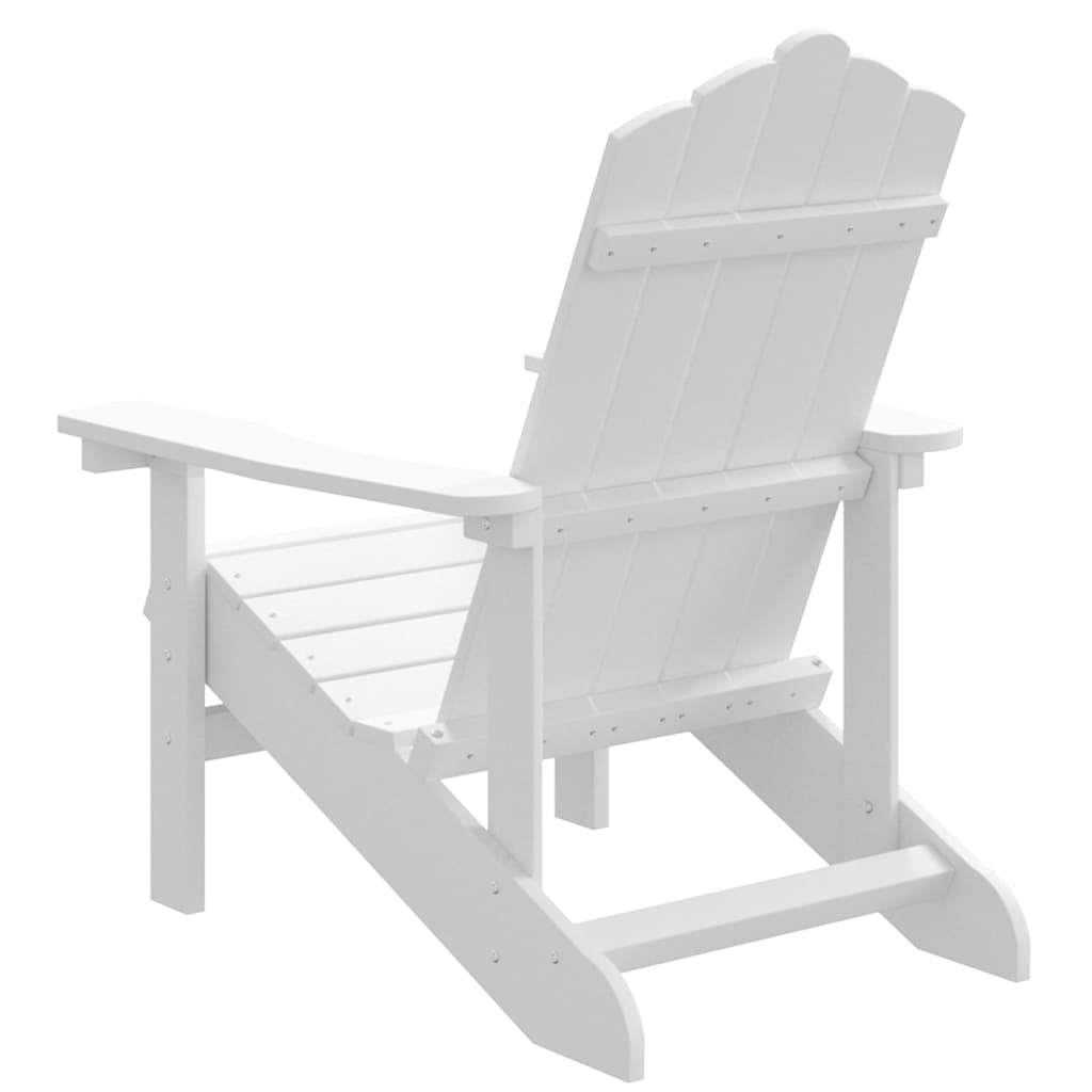 Καρέκλα Κήπου Adirondack Λευκή από HDPE