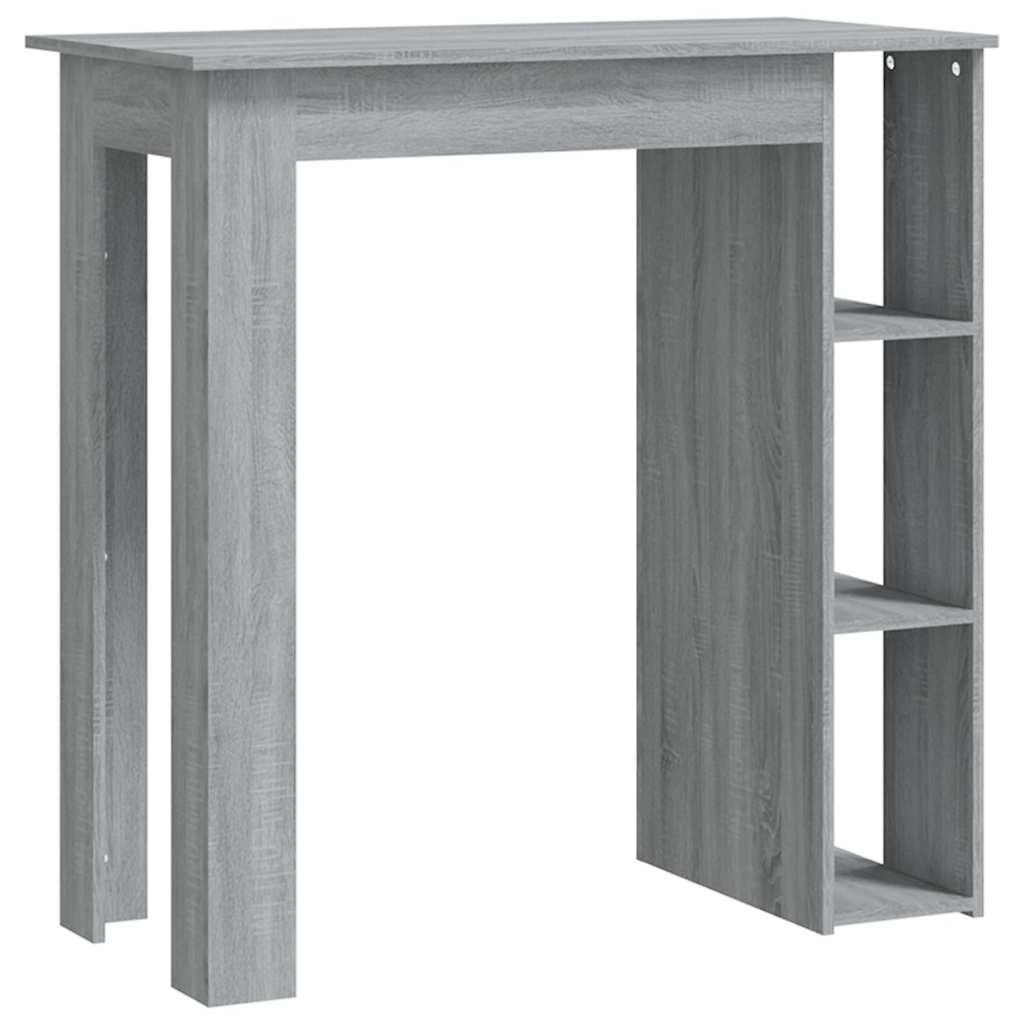 Τραπέζι Κονσόλα Γκρι Sonoma 102x50x103,5 εκ. από Επεξεργ. Ξύλο