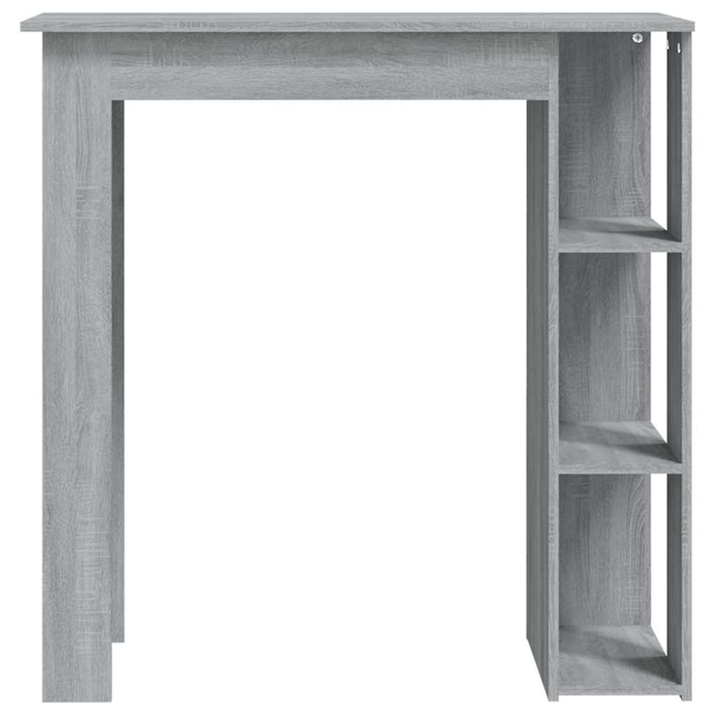 Τραπέζι Κονσόλα Γκρι Sonoma 102x50x103,5 εκ. από Επεξεργ. Ξύλο