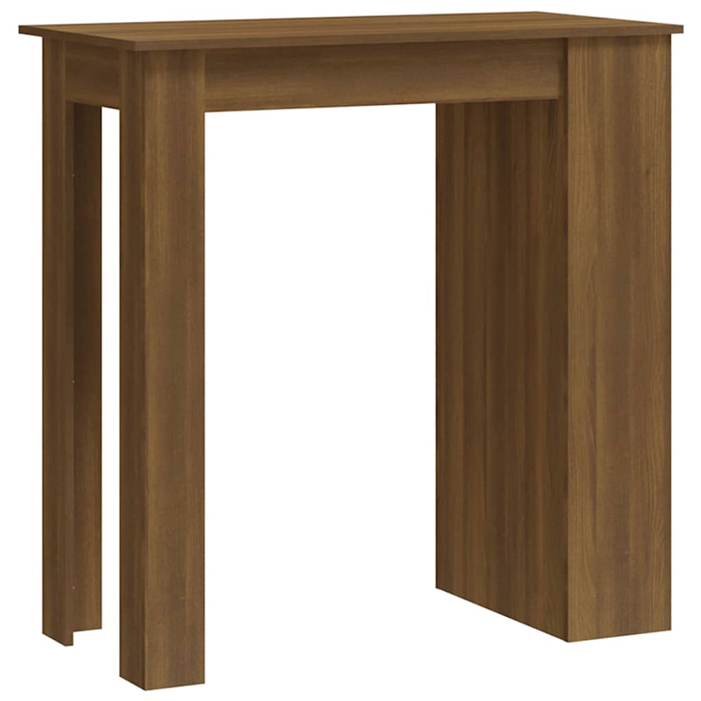 Τραπέζι Μπαρ με Ράφια Sonoma Δρυς 102x50x103,5 εκ. Επεξ. Ξύλο