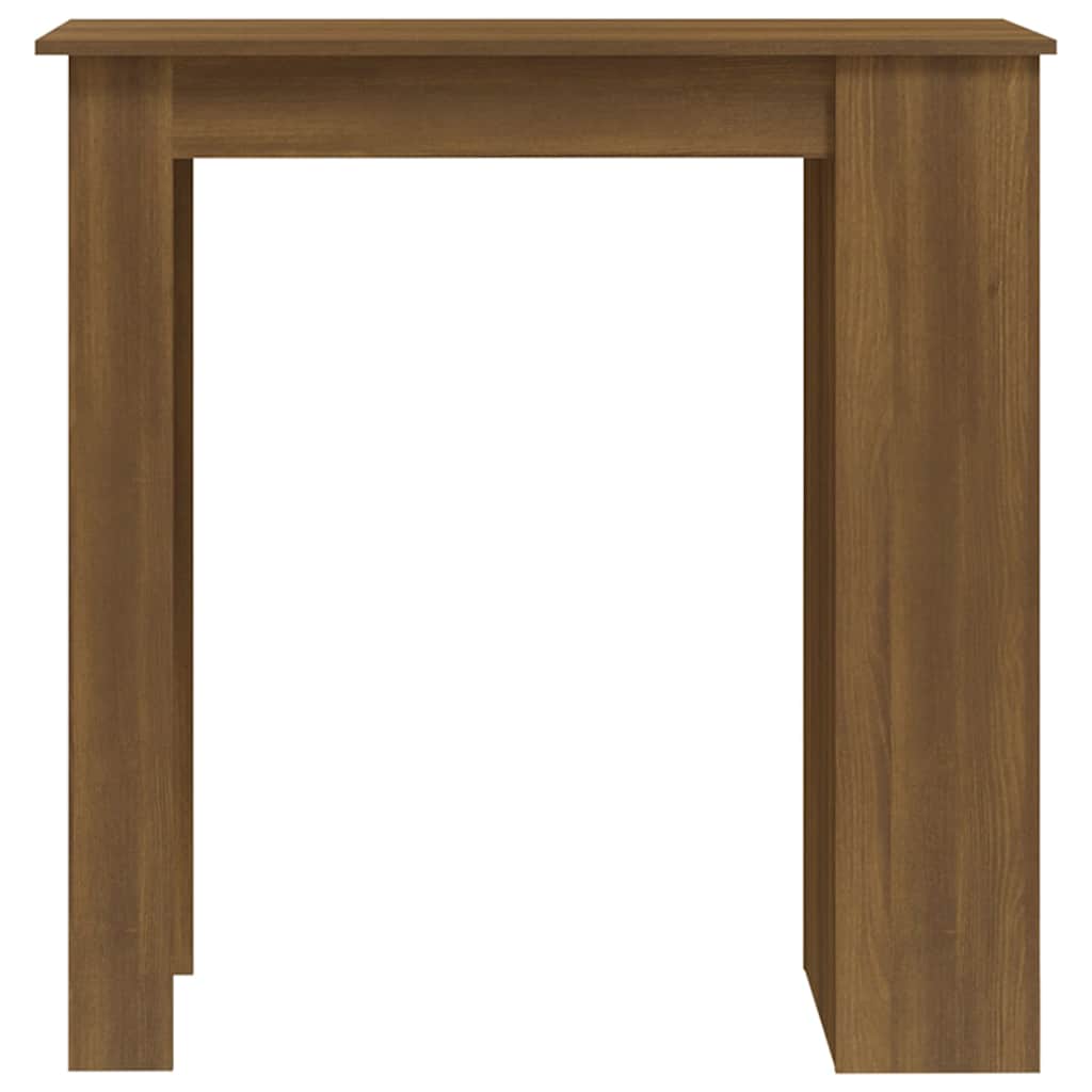 Τραπέζι Μπαρ με Ράφια Sonoma Δρυς 102x50x103,5 εκ. Επεξ. Ξύλο