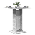 Τραπέζι Bistro Γκρι Sonoma 60x60x75 εκ. από Επεξεργασμένο Ξύλο