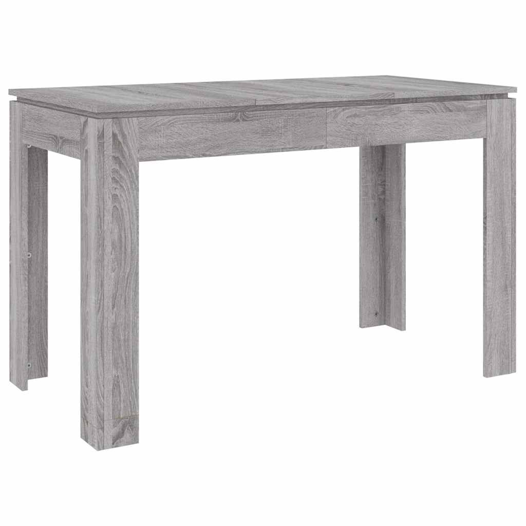 Τραπεζαρία Γκρι Sonoma 120 x 60 x 76 εκ. από Επεξεργασμένο Ξύλο