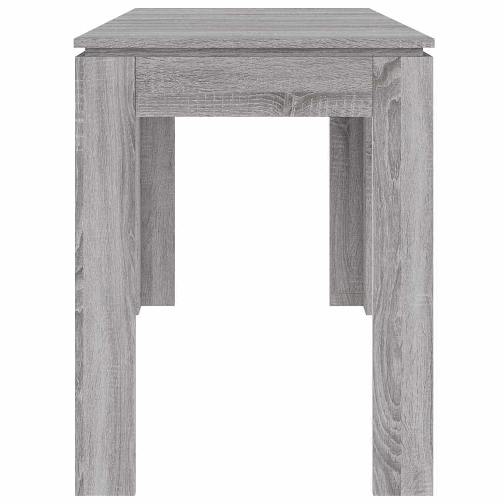 Τραπεζαρία Γκρι Sonoma 120 x 60 x 76 εκ. από Επεξεργασμένο Ξύλο