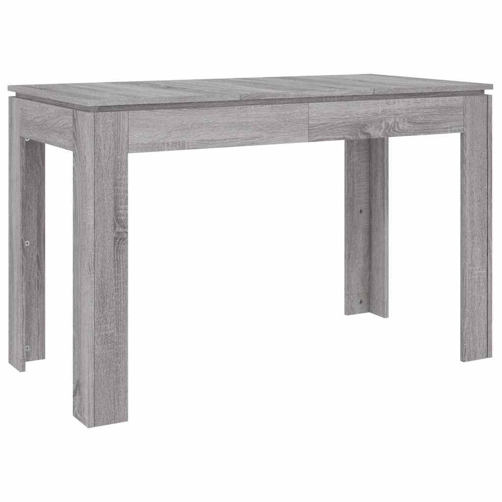 Τραπεζαρία Γκρι Sonoma 120 x 60 x 76 εκ. από Επεξεργασμένο Ξύλο