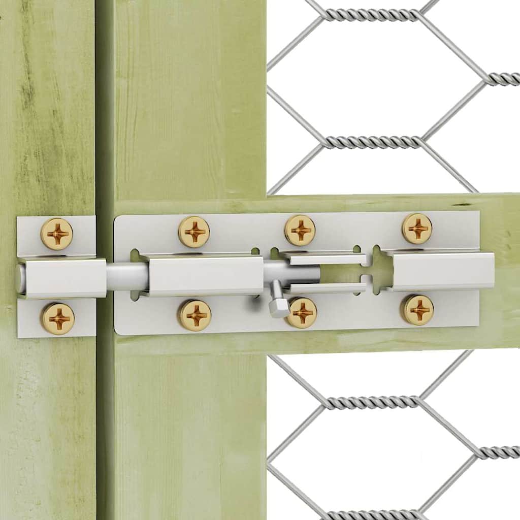 Κοτέτσι 200x100x150 εκ. από Μασίφ Εμποτισμένο Ξύλο Πεύκου