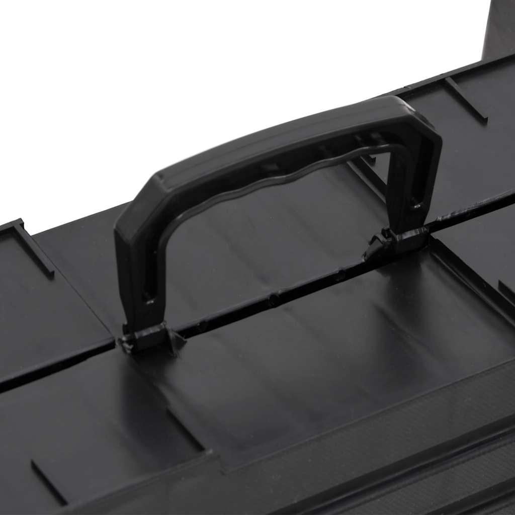 Ράμπα Σκύλου Πτυσσόμενη Μαύρη 153 x 40 x 12,5 εκ. από Πλαστικό