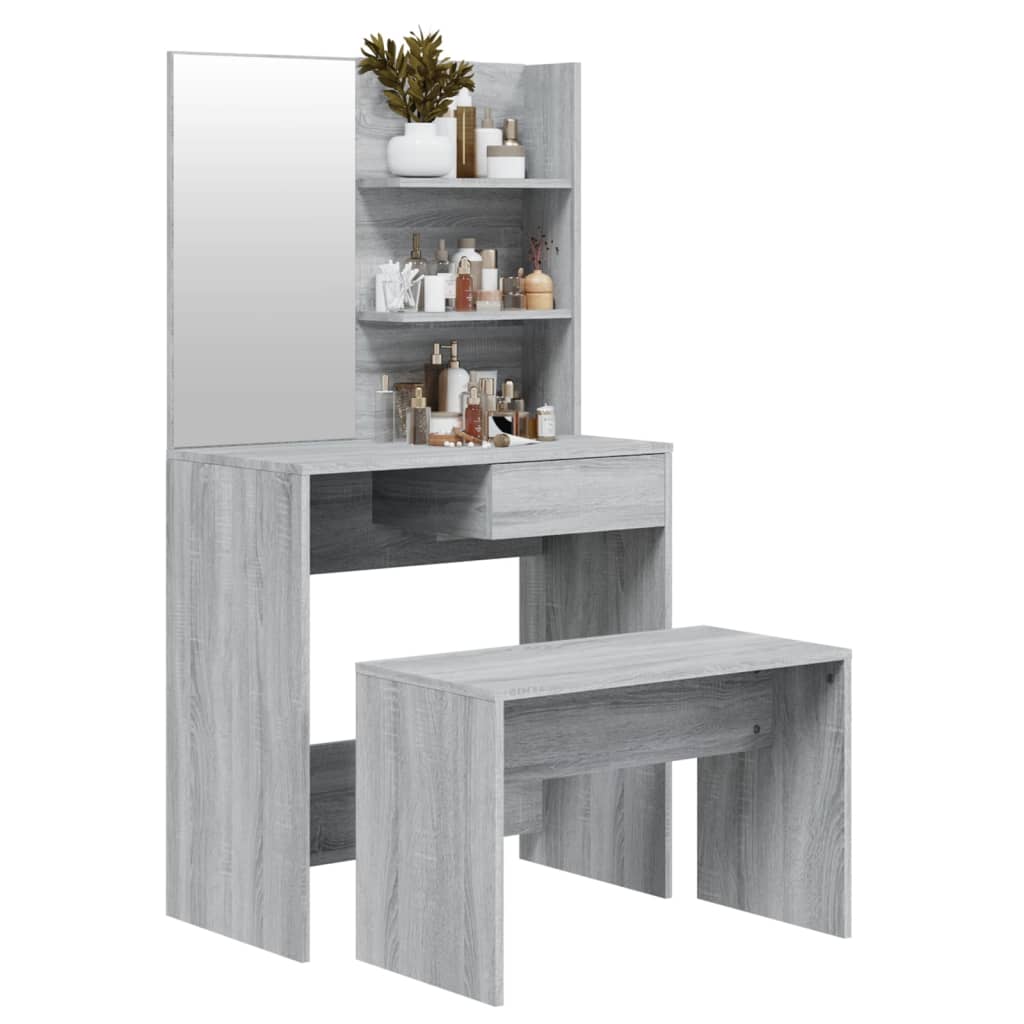 Μπουντουάρ Σετ Γκρι Sonoma 74,5 x 40 x 141 εκ.