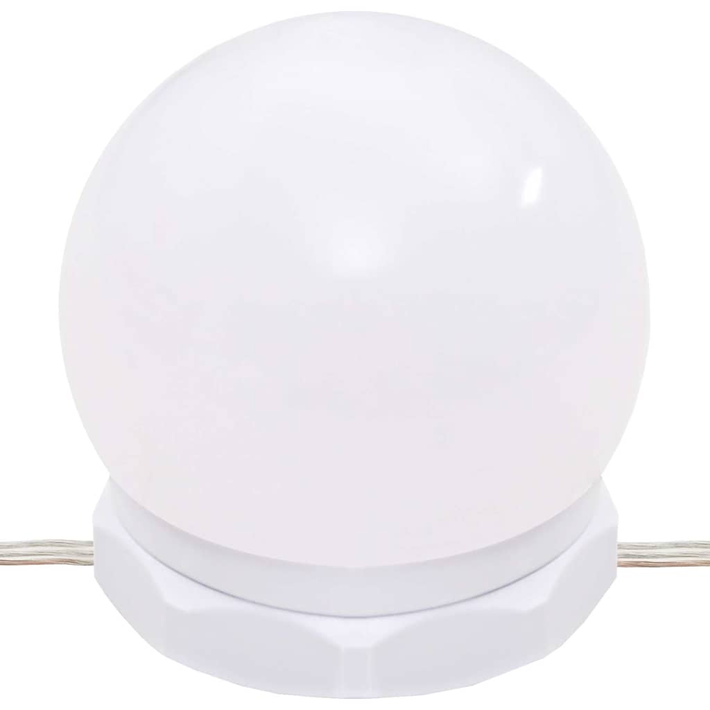 Μπουντουάρ LED με Ντουλάπι Καπνιστή Δρυς από Επεξεργασμένο Ξύλο