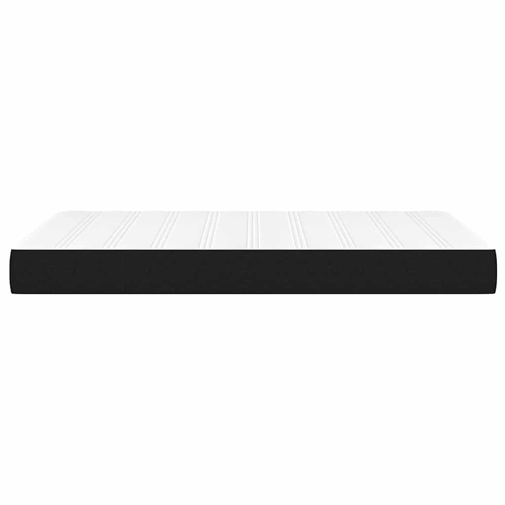 Στρώμα με Pocket Springs Μεσαίας Σκληρότητας Μαύρο 120x200x20 εκ. Υφασμάτινο