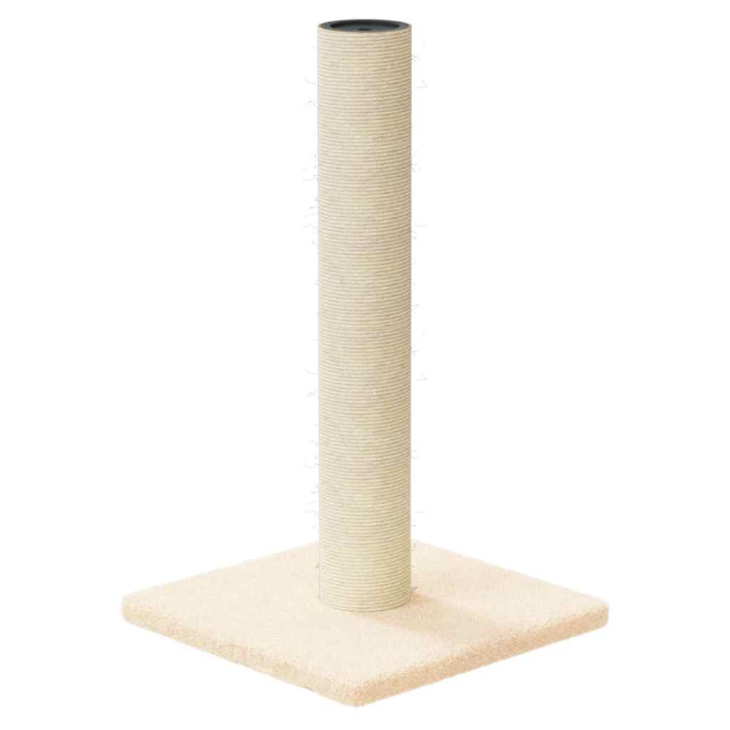 Στύλος Ξυσίματος για Γάτες Κρεμ 22 x 22 x 45 εκ.