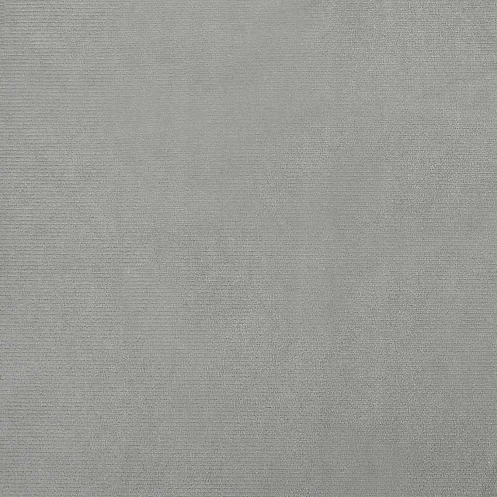 Κρεβάτι Σκύλου Ανοιχτό Γκρι 90 x 53 x 30 εκ. Βελούδινο