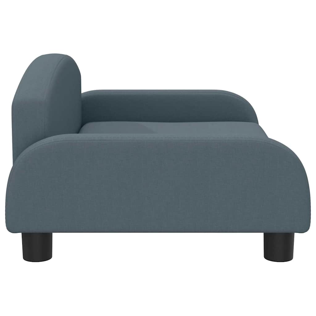 Κρεβάτι Σκύλου Σκούρο γκρι 70 x 45 x 30 εκ. Υφασμάτινο