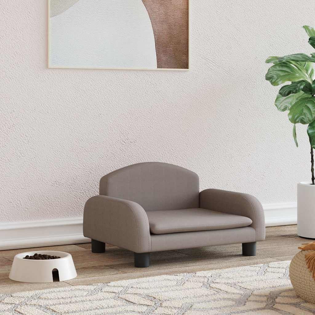 Κρεβάτι Σκύλου Taupe 50 x 40 x 30 εκ. Υφασμάτινο