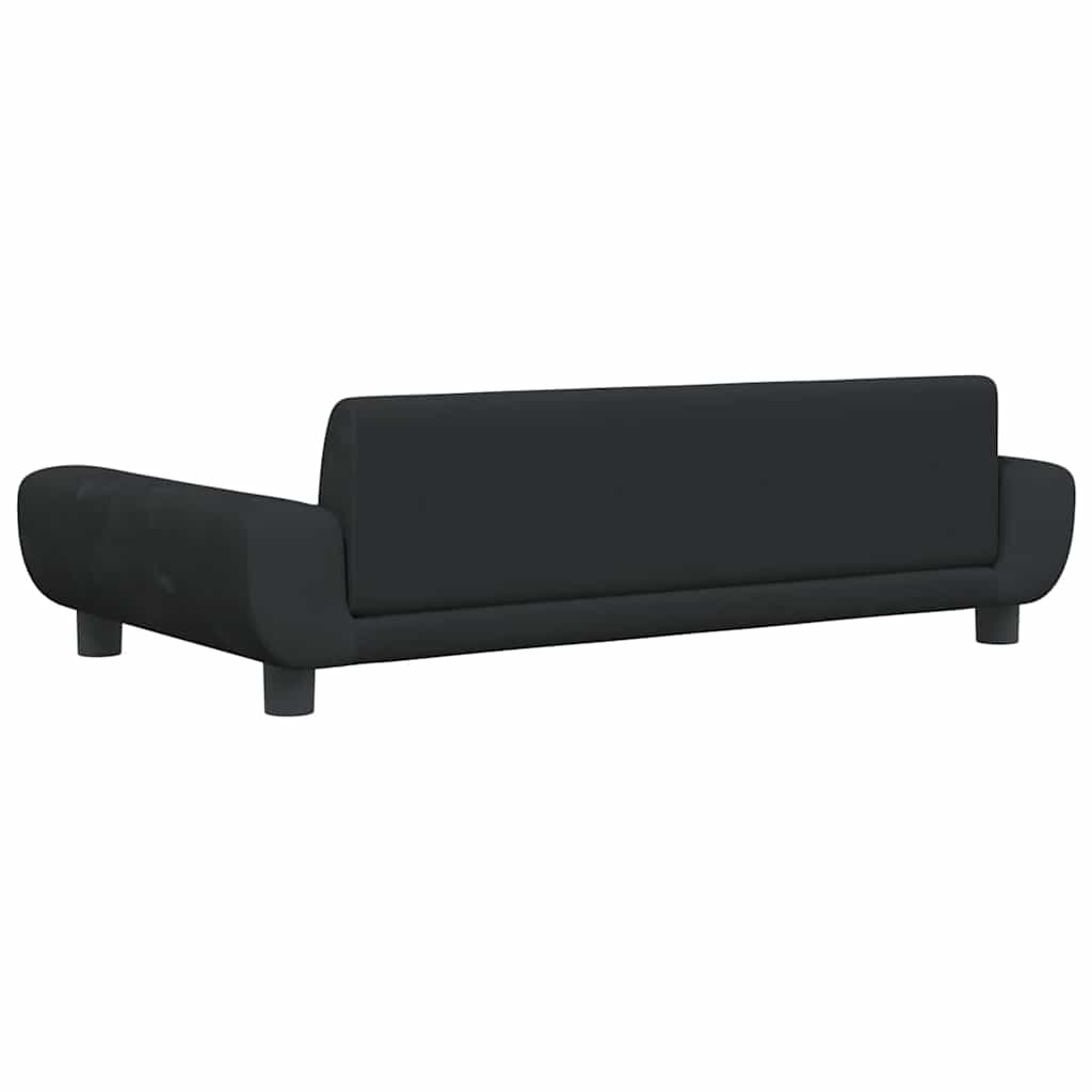 Κρεβάτι Σκύλου Μαύρο 100 x 54 x 33 εκ. Βελούδινο