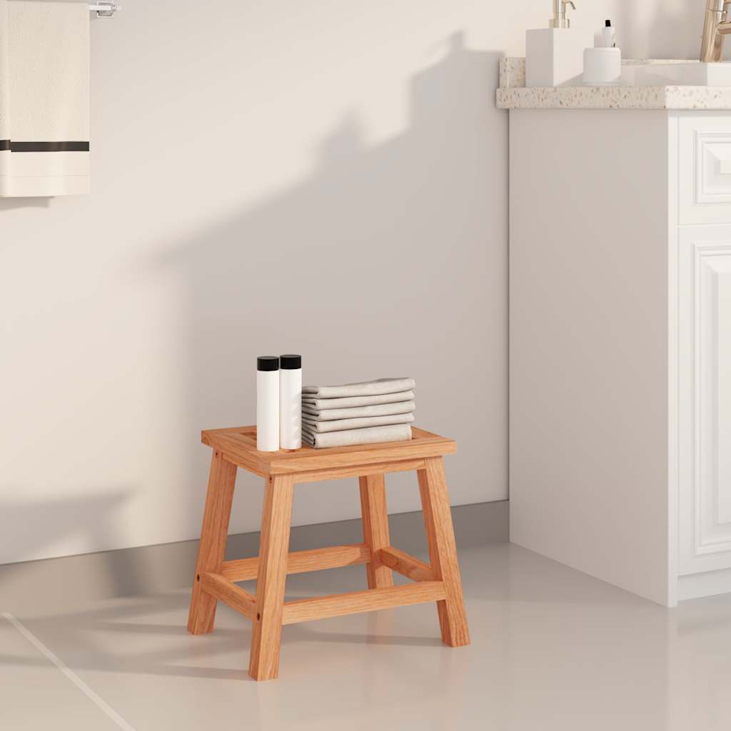 Σκαμπό 29x22,5x25,5 εκ. Μασίφ Ξύλο Καρυδιά