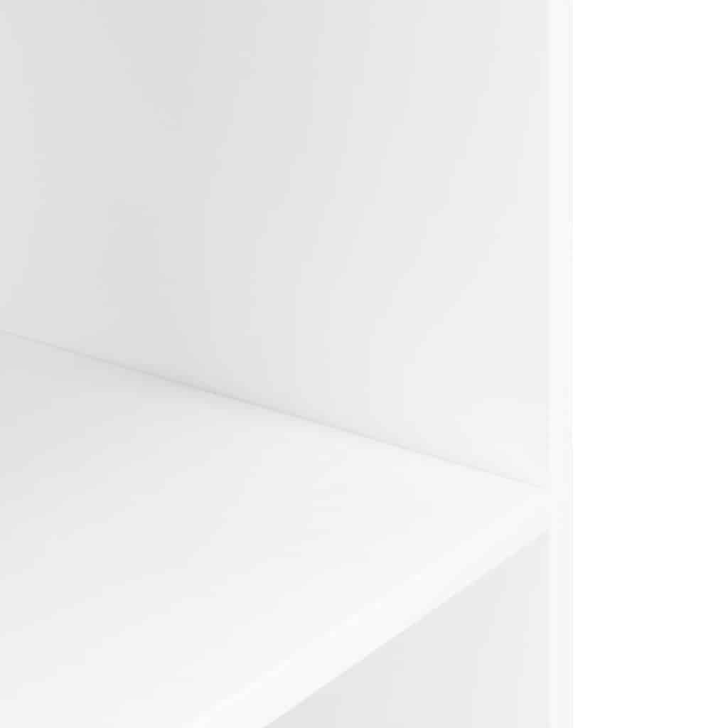 Βάση Ενυδρείου Λευκή 60 x 30 x 60 εκ. από Επεξεργασμένο Ξύλο