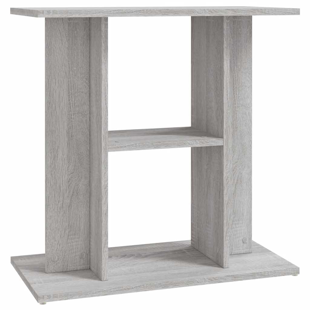 Βάση Ενυδρείου Γκρι Sonoma 60x30x60 εκ. από Τεχνητό Ξύλο