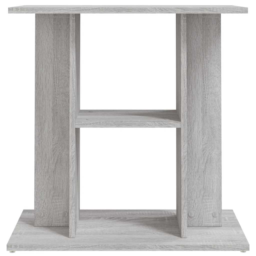 Βάση Ενυδρείου Γκρι Sonoma 60x30x60 εκ. από Τεχνητό Ξύλο