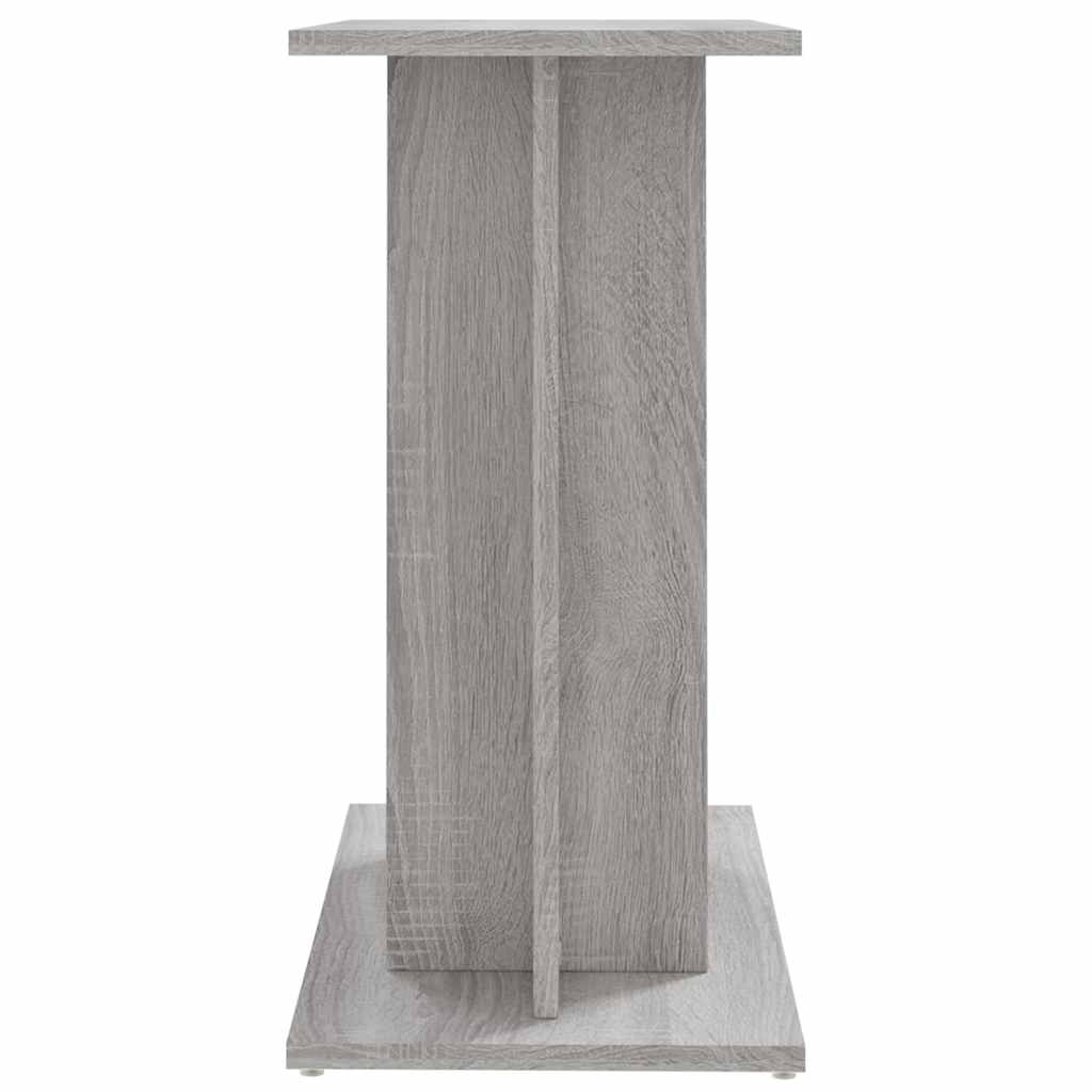 Βάση Ενυδρείου Γκρι Sonoma 60x30x60 εκ. από Τεχνητό Ξύλο