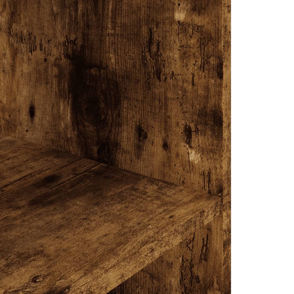 Βάση Ενυδρείου Καπνιστή Δρυς 100x40x60 εκ. Επεξεργασμένο Ξύλο