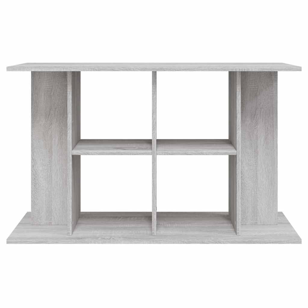 Βάση Ενυδρείου Γκρι Sonoma 100x40x60 εκ. από Επεξεργασμένο Ξύλο