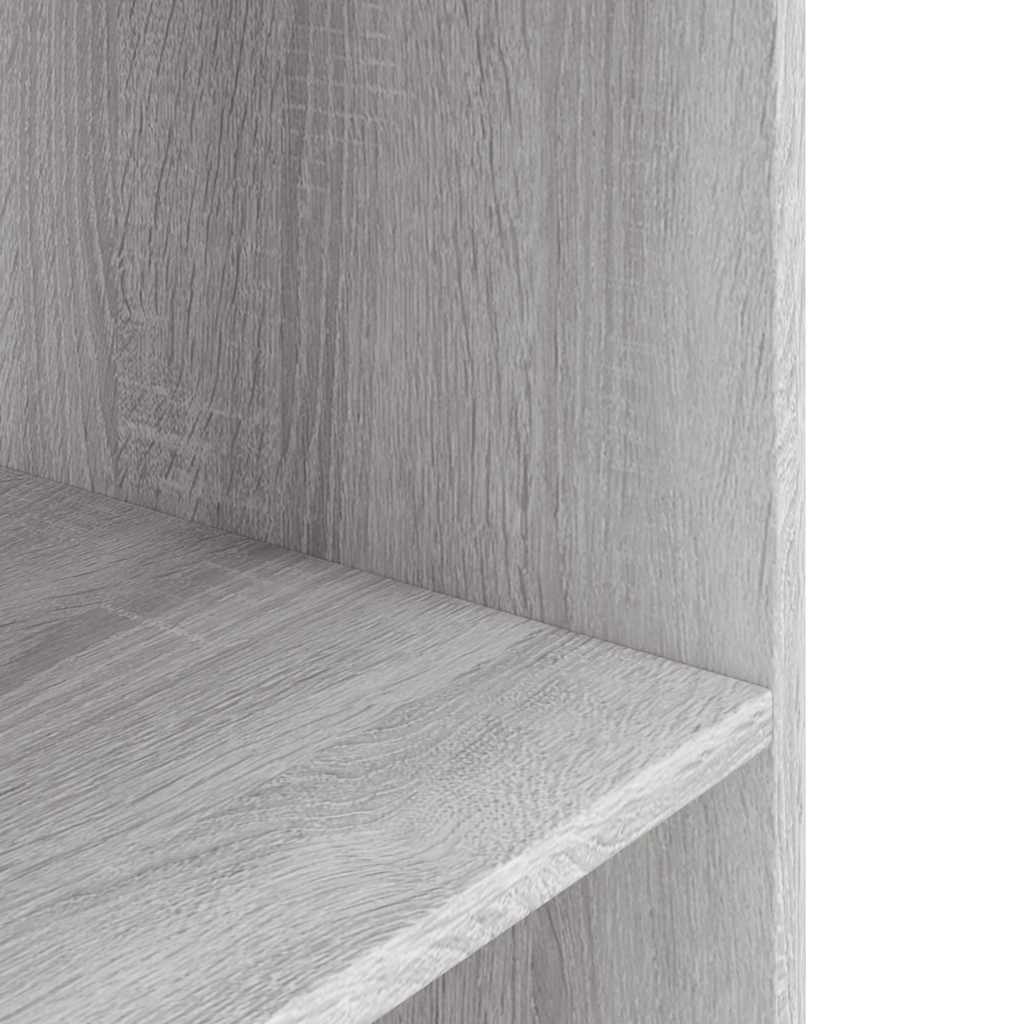 Βάση Ενυδρείου Γκρι Sonoma 100x40x60 εκ. από Επεξεργασμένο Ξύλο