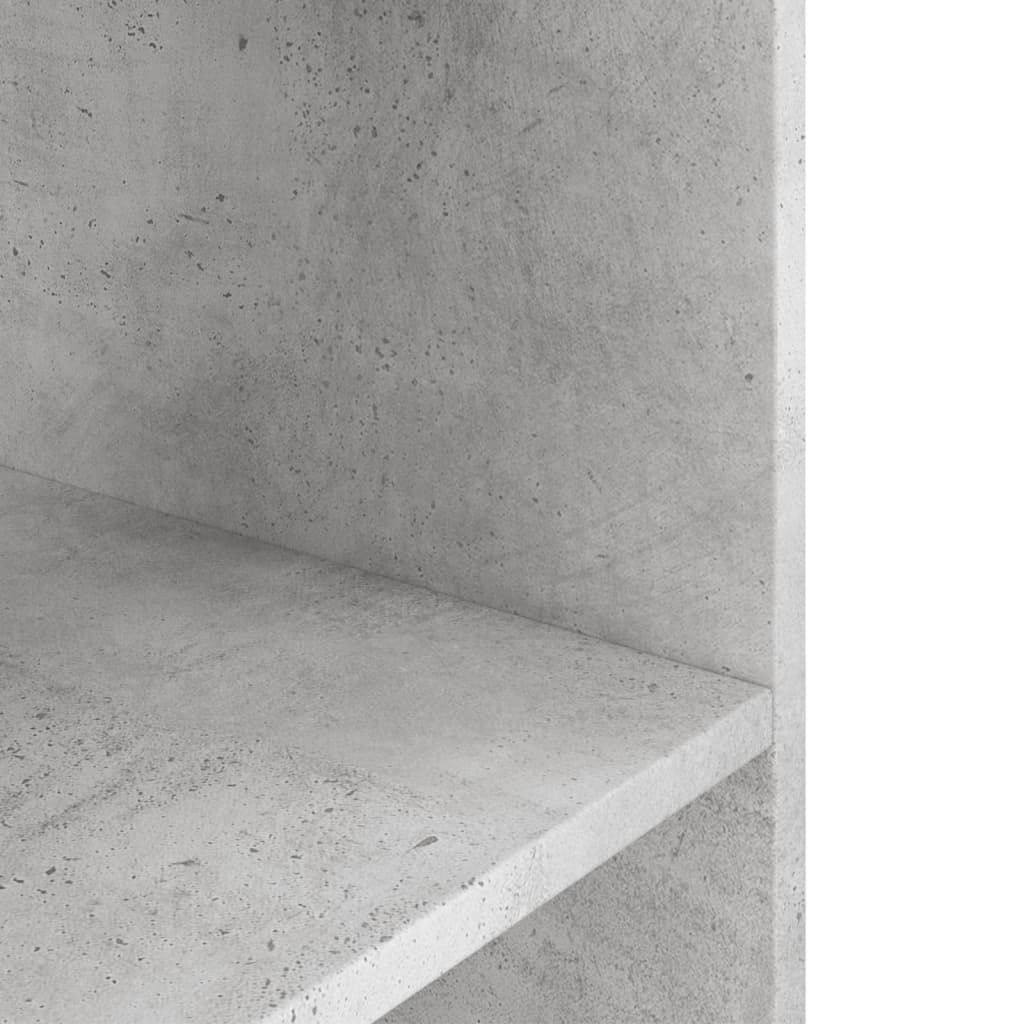 Βάση Ενυδρείου Γκρι από Σκυρόδεμα 120x40x60 εκ. από Τεχνητό Ξύλο