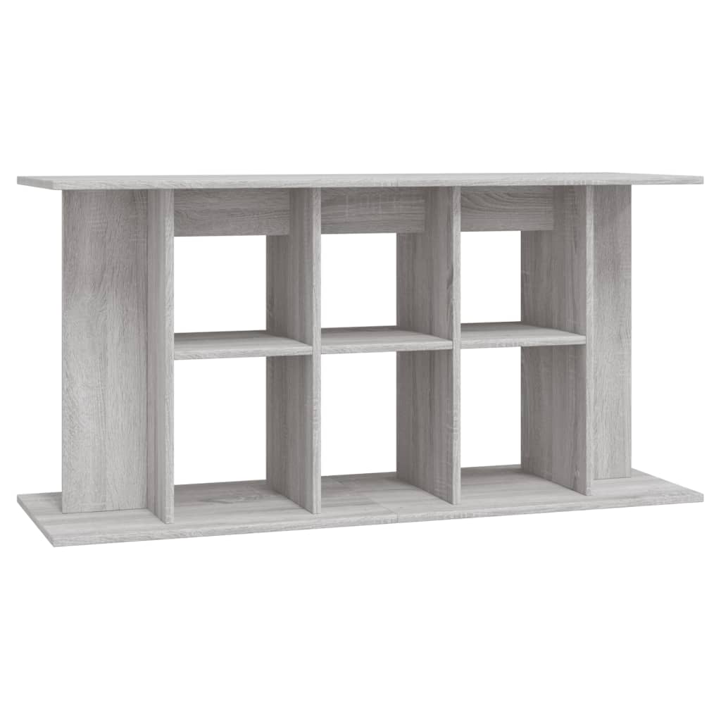 Βάση Ενυδρείου Γκρι Sonoma 120x40x60 εκ. από Επεξεργασμένο Ξύλο