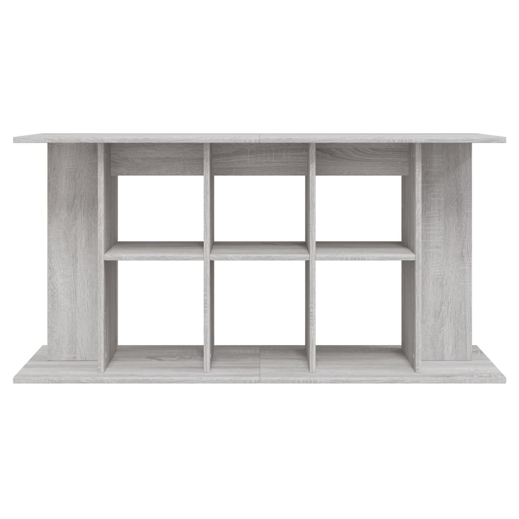 Βάση Ενυδρείου Γκρι Sonoma 120x40x60 εκ. από Επεξεργασμένο Ξύλο