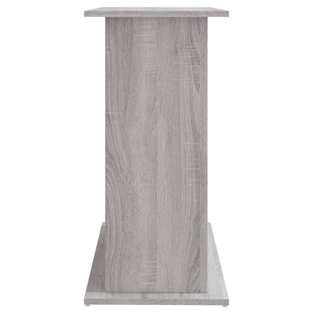 Βάση Ενυδρείου Γκρι Sonoma 81x36x73 εκ. από Επεξεργασμένο Ξύλο