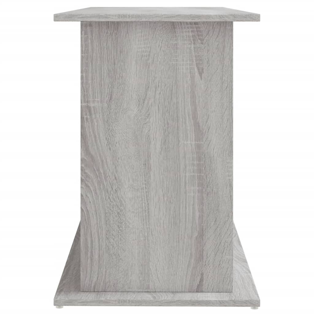 Βάση Ενυδρείου Γκρι Sonoma 121x41x58 εκ. από Επεξεργασμένο Ξύλο