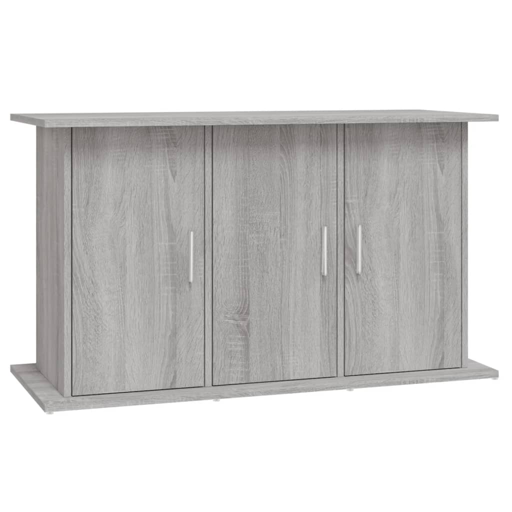 Βάση Ενυδρείου Γκρι Sonoma 101x41x58 εκ. από Επεξεργασμένο Ξύλο