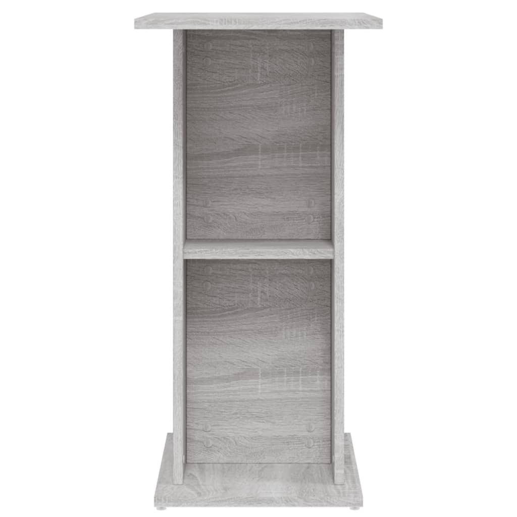 Βάση Ενυδρείου Γκρι Sonoma 60,5x36x72,5 εκ. Επεξεργασμένο Ξύλο