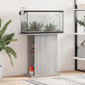 Βάση Ενυδρείου Γκρι Sonoma 75x36x72,5 εκ. Επεξεργασμένο Ξύλο