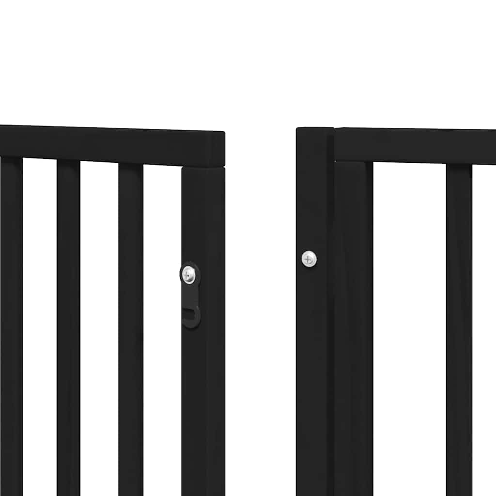 Διαχωριστικό Σκύλων/Πόρτα Πτυσσόμενο 15 Πάνελ 750εκ Ξύλο Λεύκας