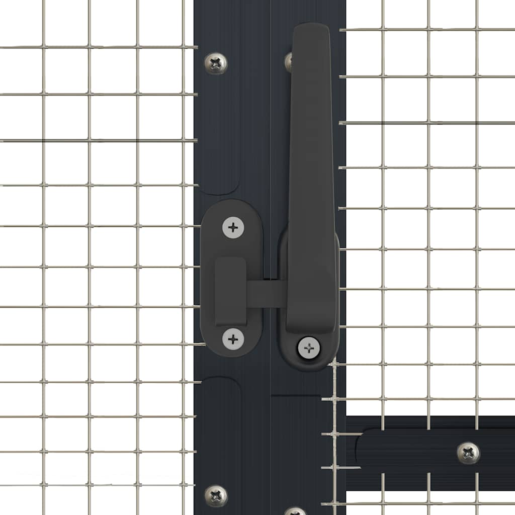 Κλουβί Ανθρακί 1,79 x 3 x 1,85 μ. από Αλουμίνιο