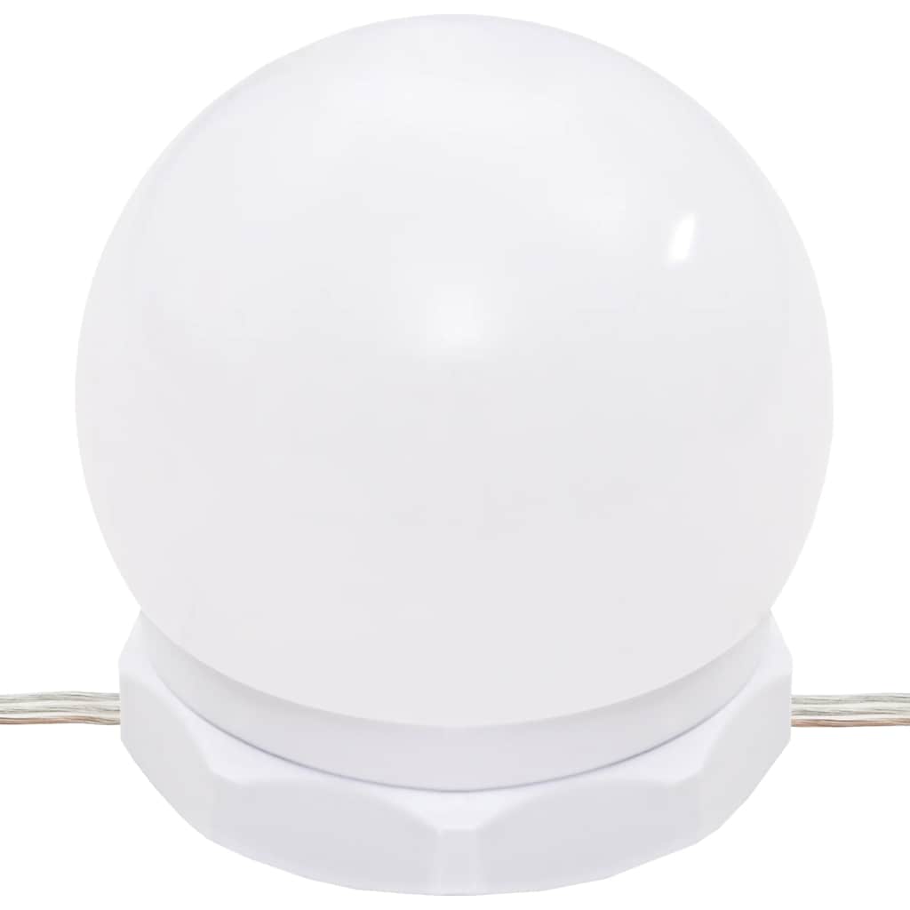 Μπουντουάρ με LED Καφέ Δρυς 90x50x132,5 εκ. Επεξ. Ξύλο