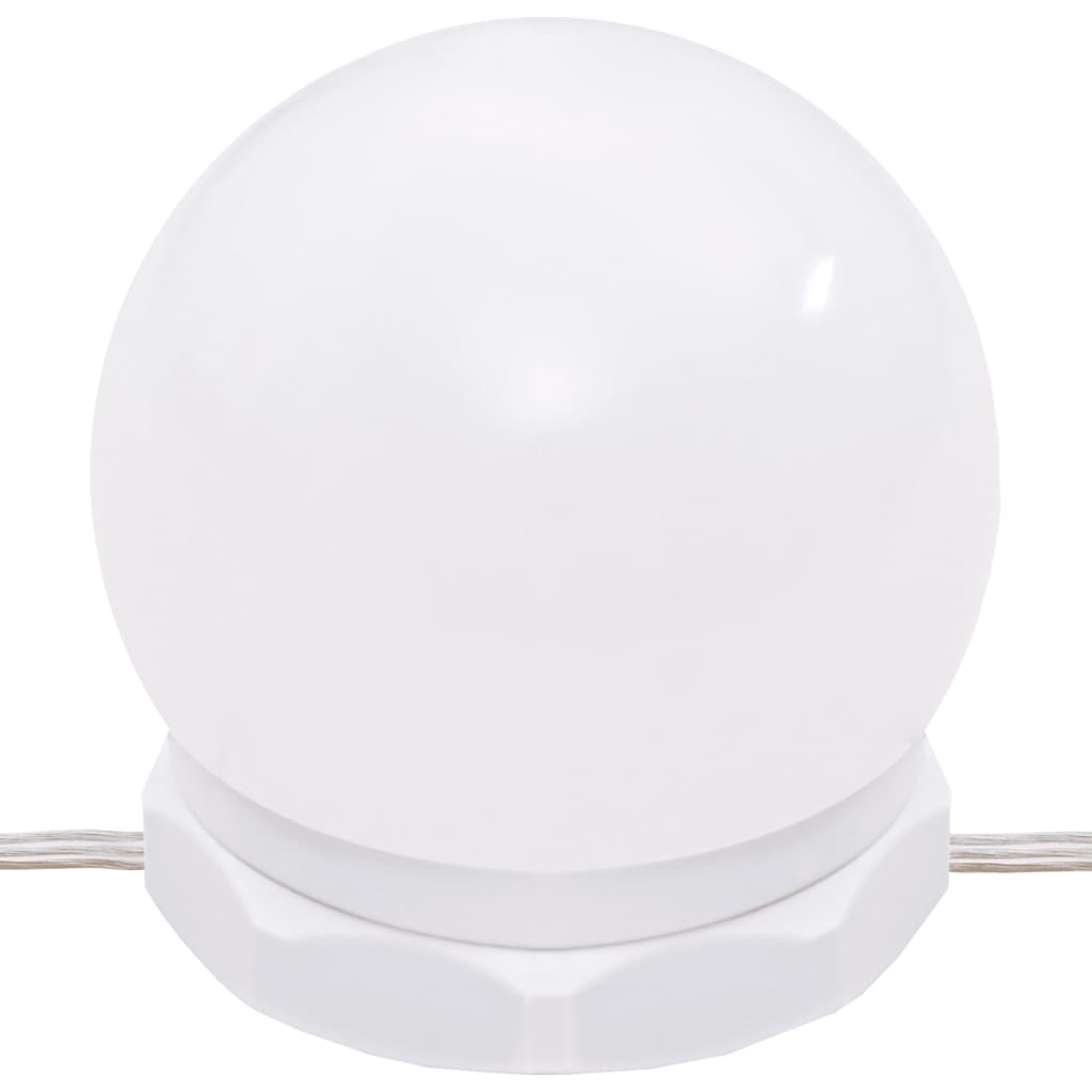 Μπουντουάρ με LED Καπνιστή Δρυς 130x50x132,5 εκ.
