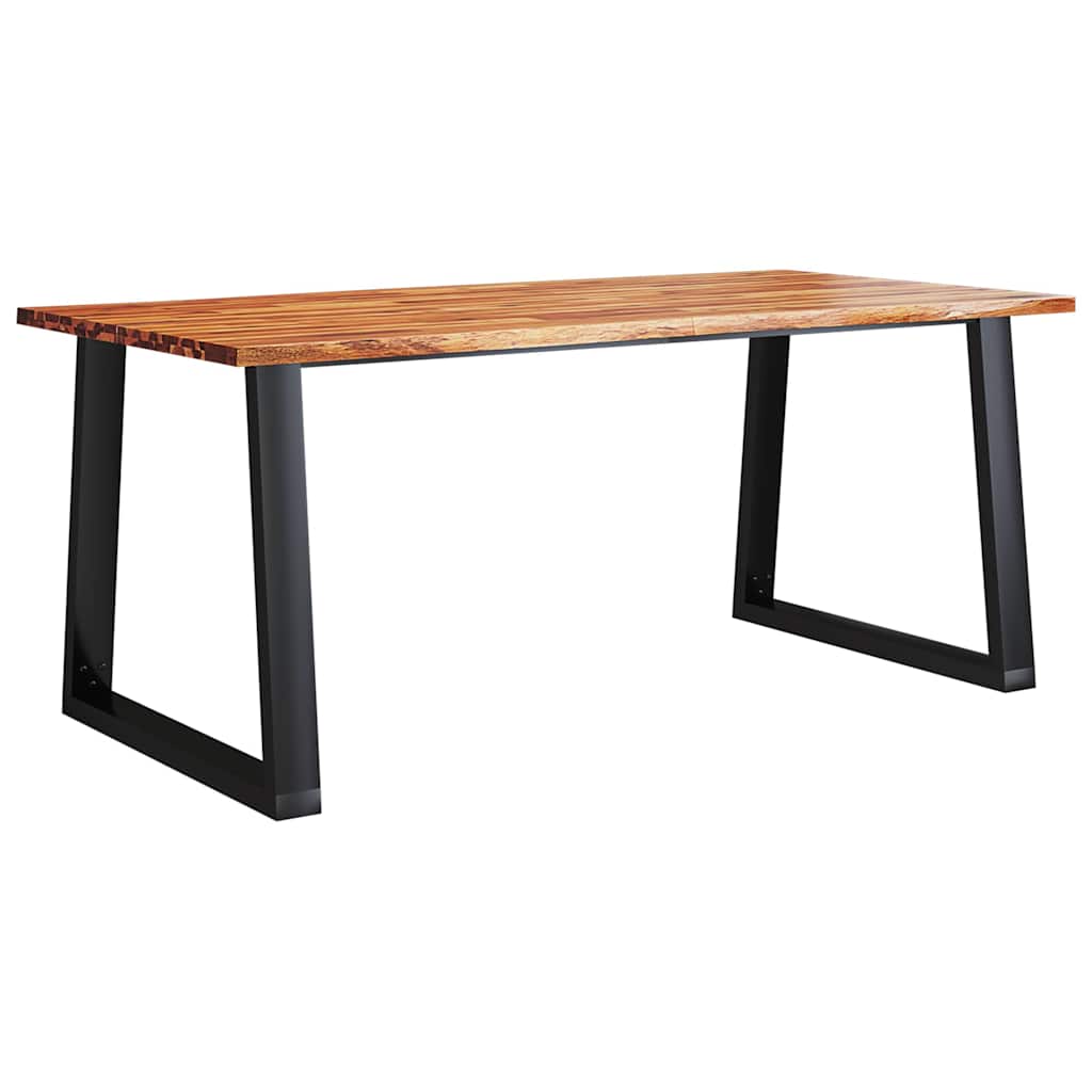 Τραπεζαρία με Φυσικό Περίγραμμα 180x90x75 εκ Μασίφ Ξύλο Ακακίας
