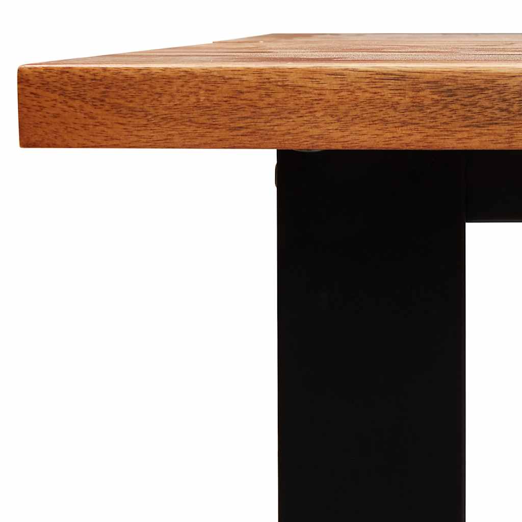 Τραπεζαρία με Φυσικό Περίγραμμα 180x90x75 εκ Μασίφ Ξύλο Ακακίας